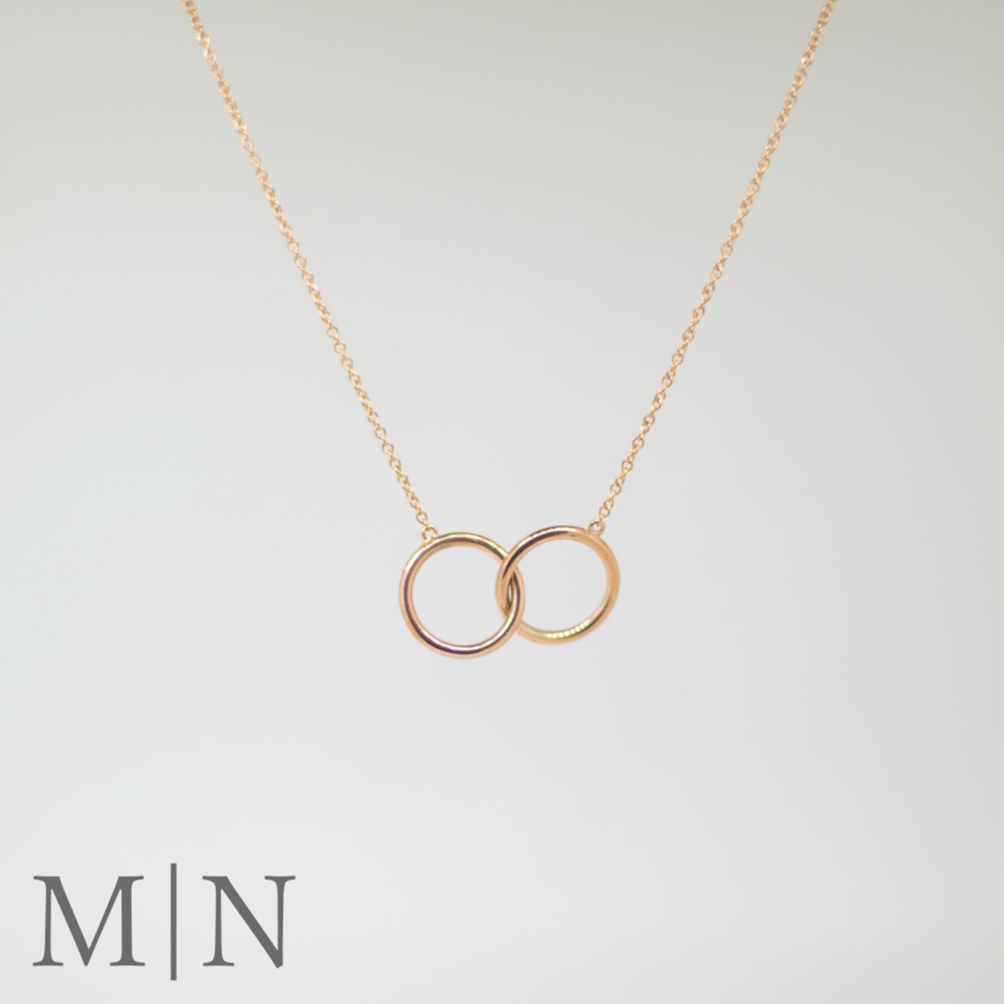 Rose Gold Unity Necklace & Bracelet Set