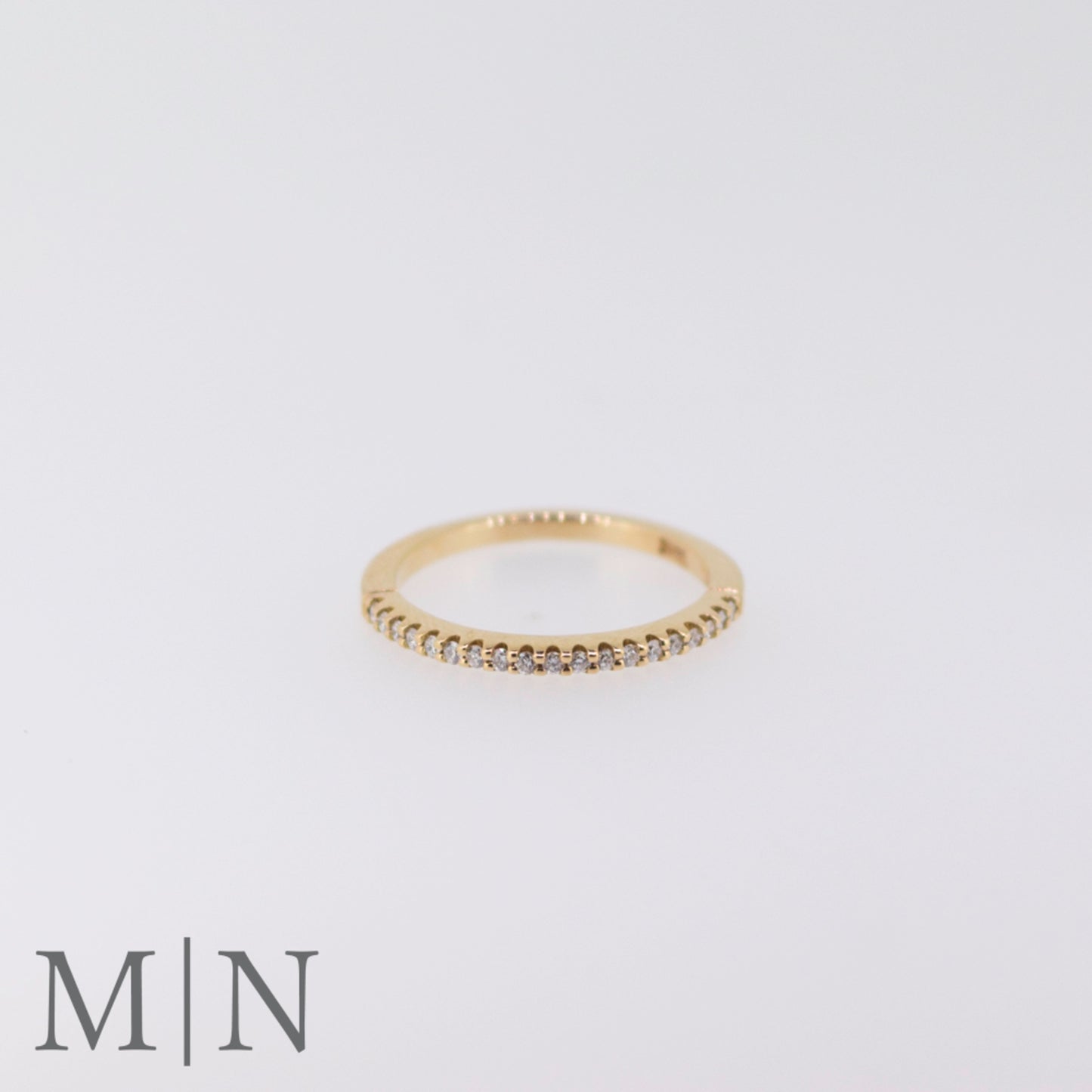Rose Gold Diamond Half-Eternity Ring