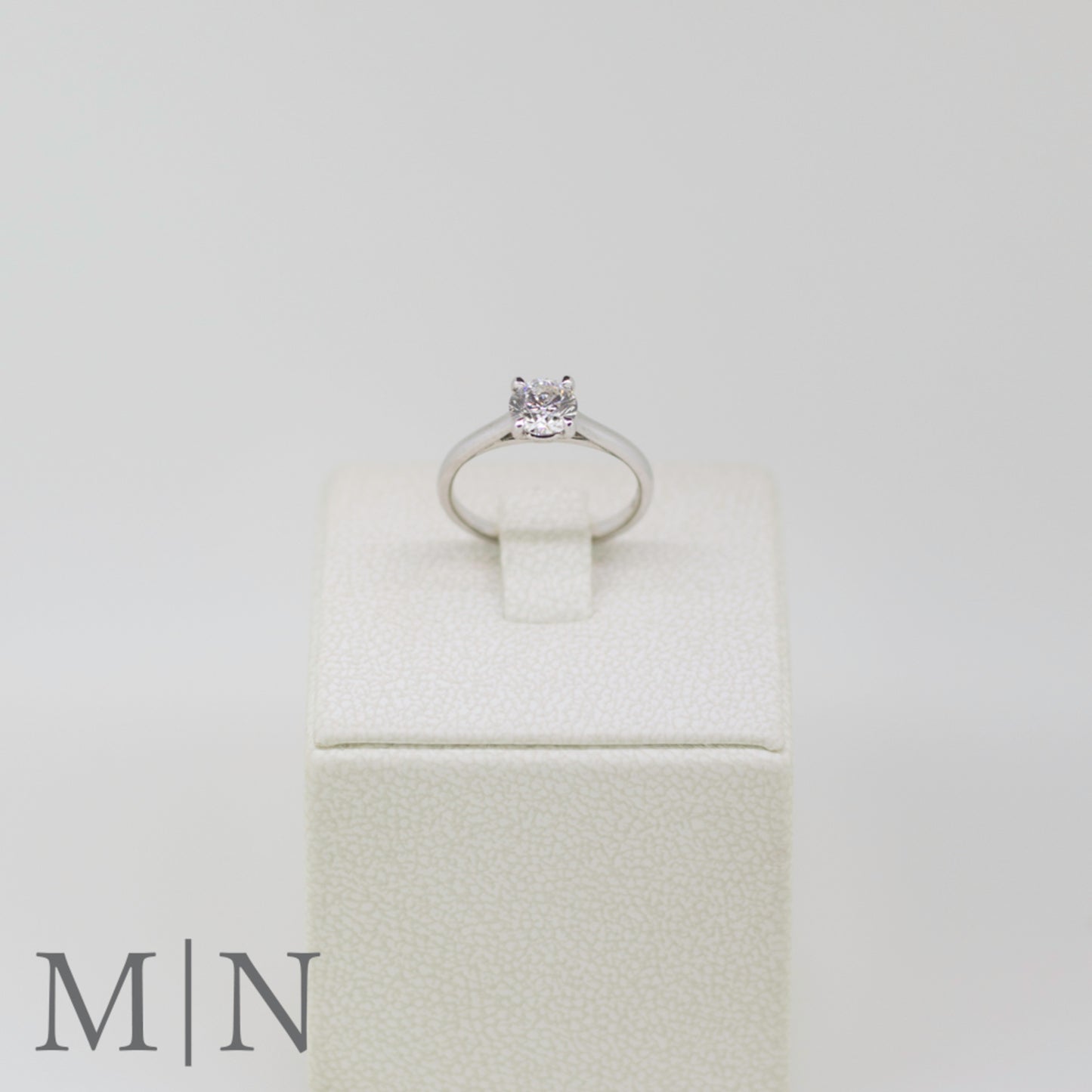 Platinum Diamond Solitaire Ring
