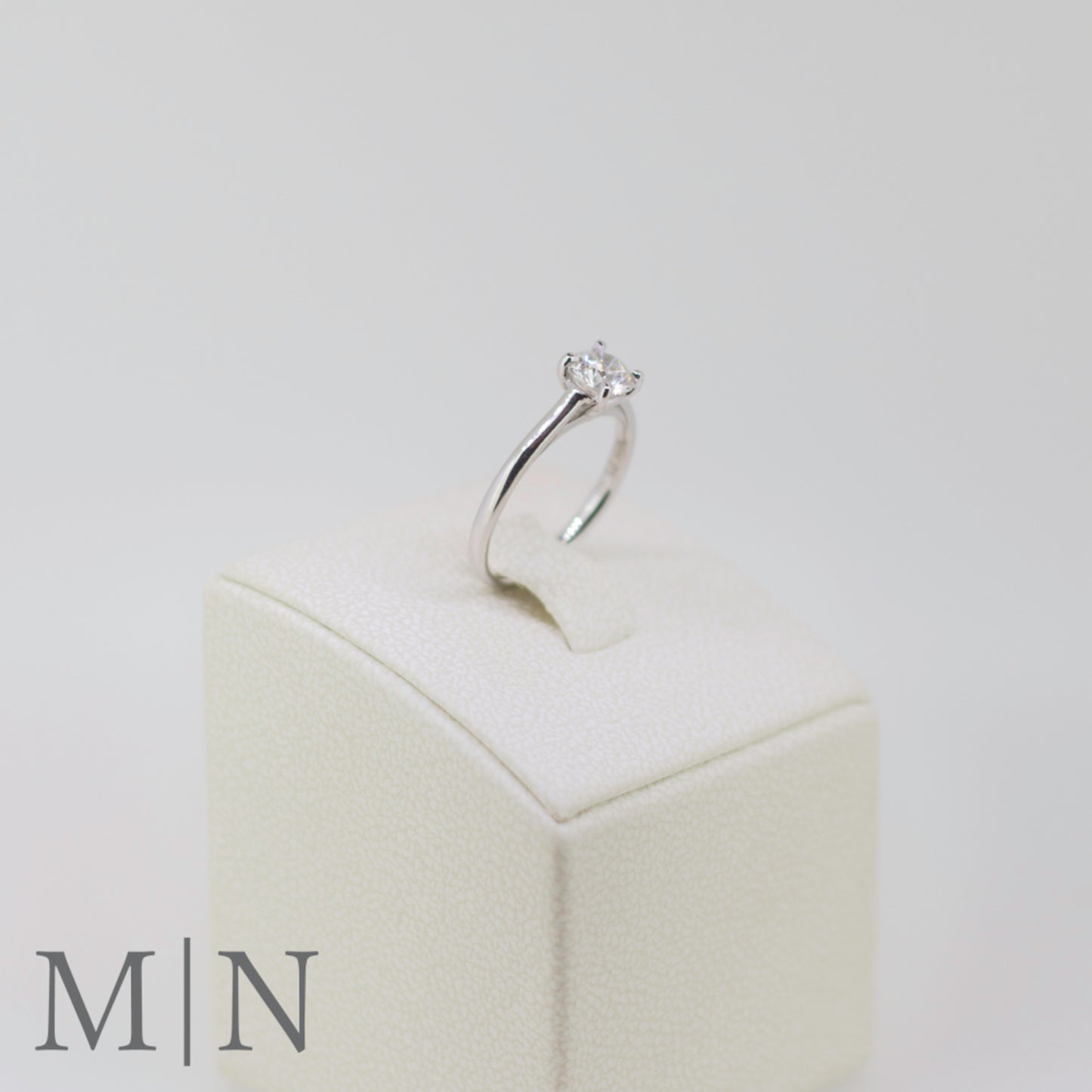 Platinum Diamond Solitaire Ring