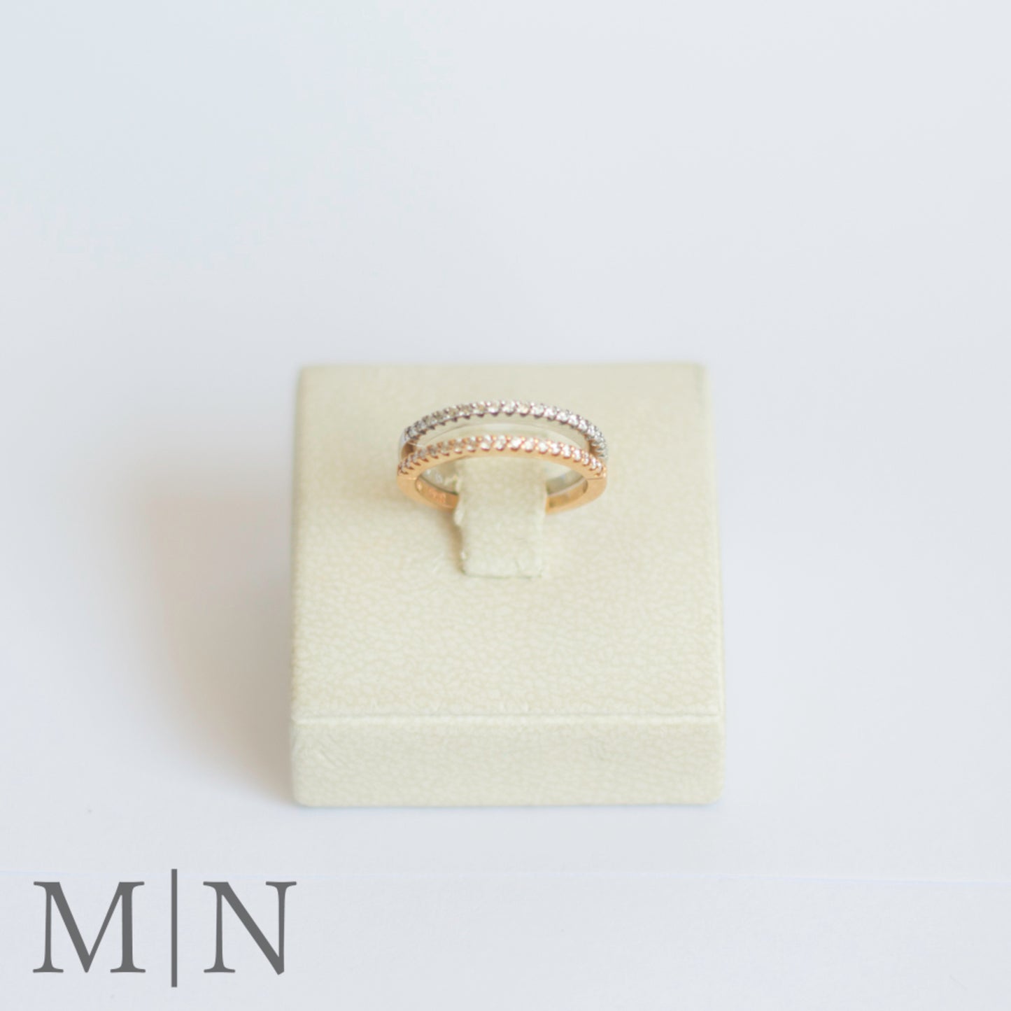 White Gold Diamond Half-Eternity Ring