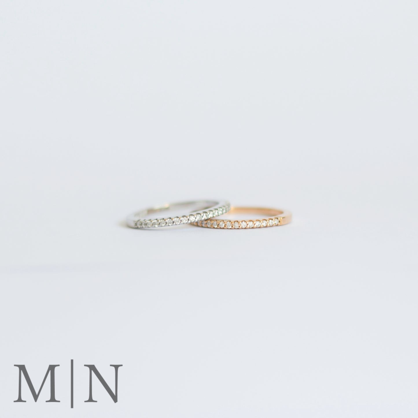 White Gold Diamond Half-Eternity Ring