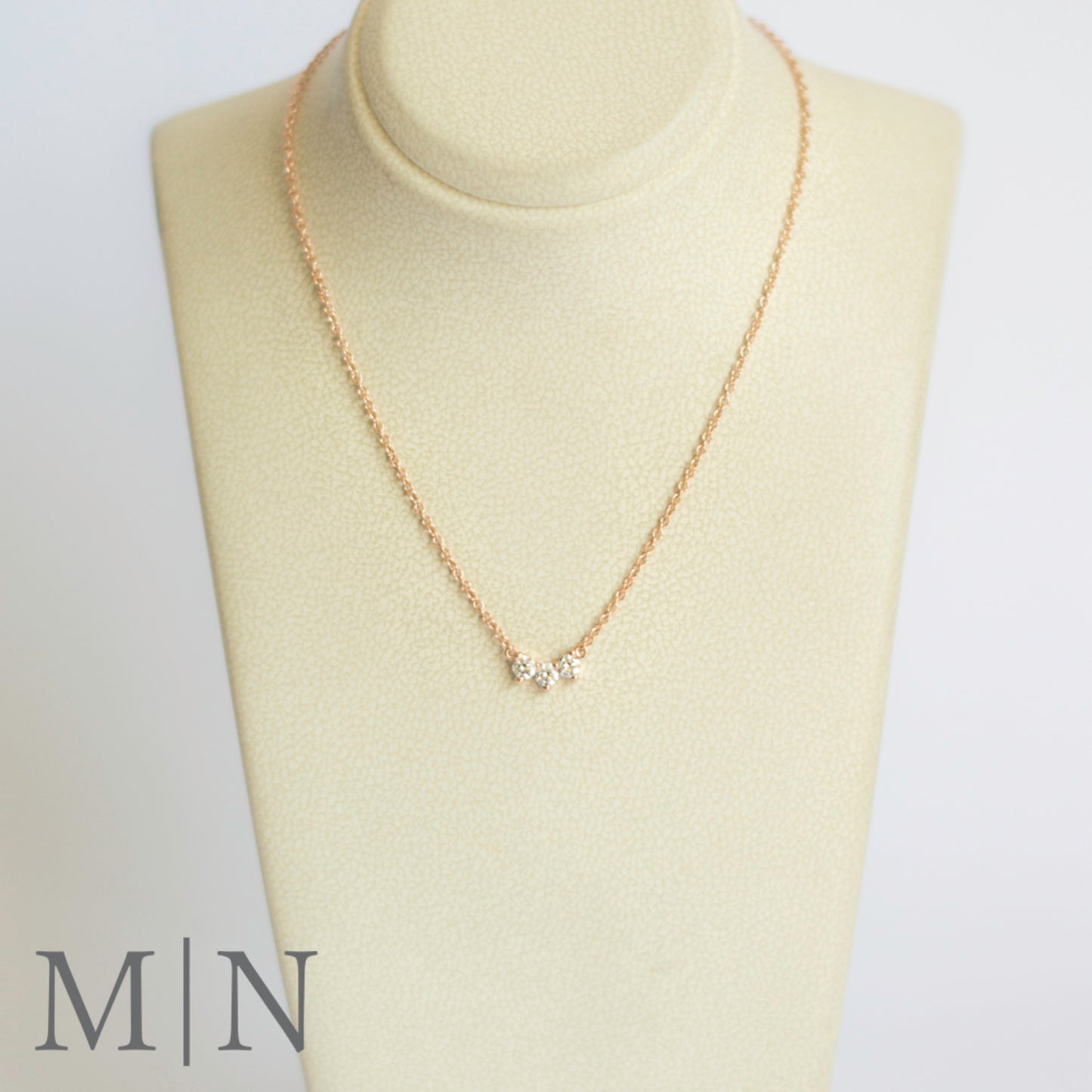 Rose Gold & Diamond Necklace