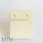 Rose Gold Diamond Stud Earrings
