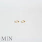 Yellow Gold Lab Grown Diamond 10mm Huggie Earrings