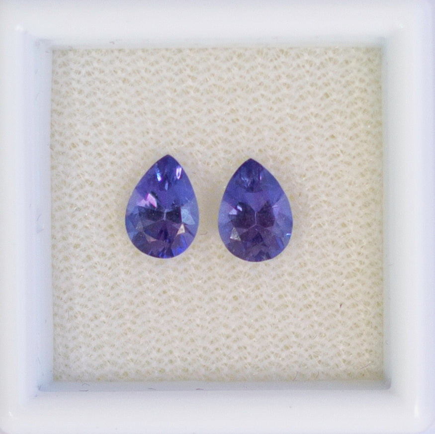 1.58ct Tanzanites (Matching Pair)